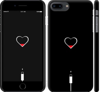

Чехол Подзарядка сердца для iPhone 7 plus (5.5") 721003