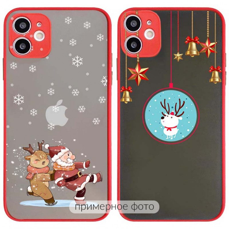 TPU+PC чохол Christmas time на Apple iPhone 6/6s (4.7")