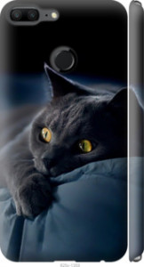 Чехол Дымчатый кот для Huawei Honor 9 Lite