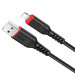 Фото Дата кабель Hoco X59 Victory USB to Lightning (1m) (Чорний) на vchehle.ua