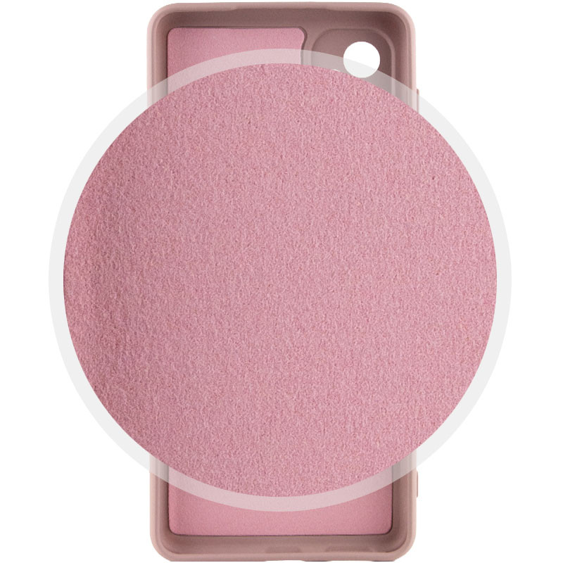 Фото Чехол TPU GETMAN Liquid Silk Full Camera для Samsung Galaxy A24 4G (Розовый / Pink Sand) в магазине vchehle.ua