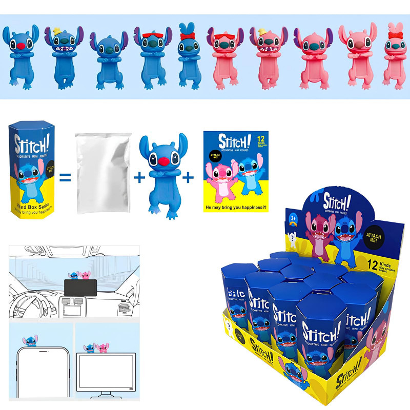 Фото Іграшка на липучці Stitch 8см (Сюрприз) в маназині vchehle.ua