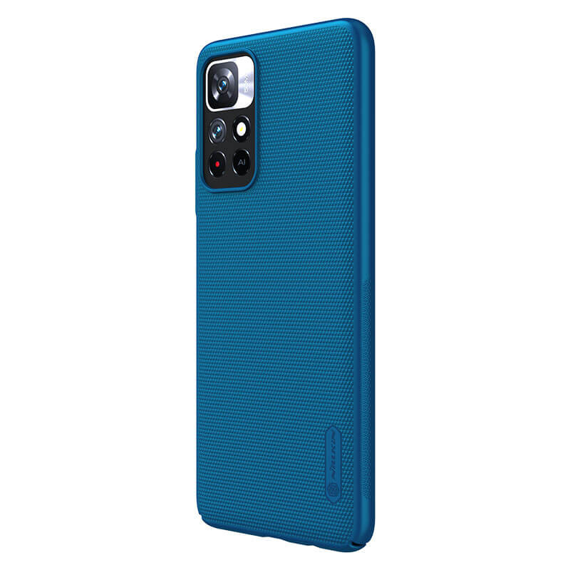 Фото Чехол Nillkin Matte для Xiaomi Redmi Note 11 5G / Poco M4 Pro 5G (Бирюзовый / Peacock blue) на vchehle.ua