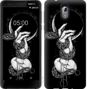 

Чохол Змія в руці на Nokia 3.1 758392