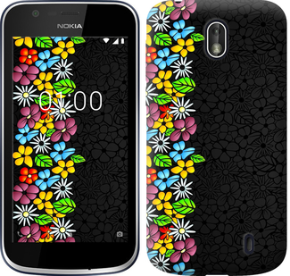 

Чохол квітковий орнамент на Nokia 1 651852