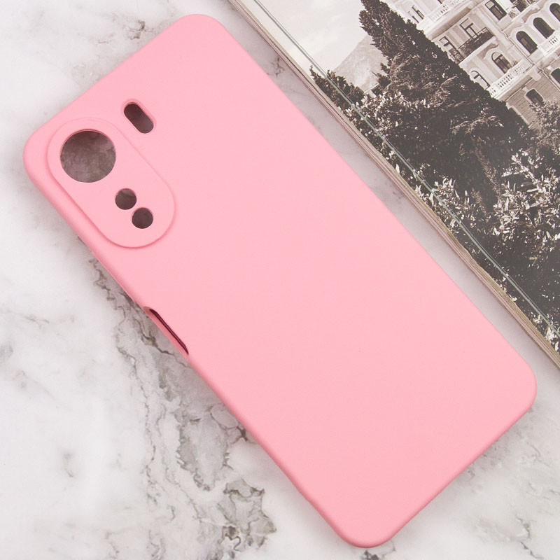 Фото Чехол Silicone Cover Lakshmi Full Camera (AAA) для Xiaomi Redmi 13C / Poco C65 (Розовый / Light pink) на vchehle.ua