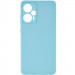 Силиконовый чехол Candy Full Camera для Xiaomi Poco F5 / Note 12 Turbo (Бирюзовый / Turquoise)