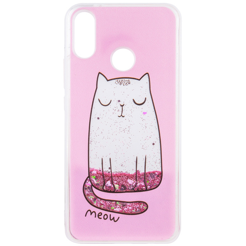 

TPU чехол с переливающимися блестками для Samsung Galaxy A30 (Котенок) 713585