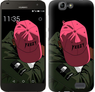 

Чехол logo de yeezy для Huawei Ascend G7 630429