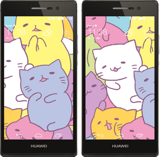 

Чохол Котики на Huawei Ascend P7 565678