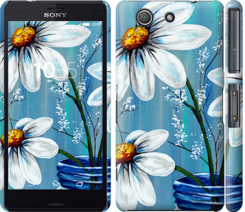 

Чохол Красиві арт-ромашки на Sony Xperia Z3 Compact D5803 323634