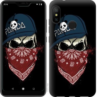 

Чохол Череп в кепці на Motorola One 689089