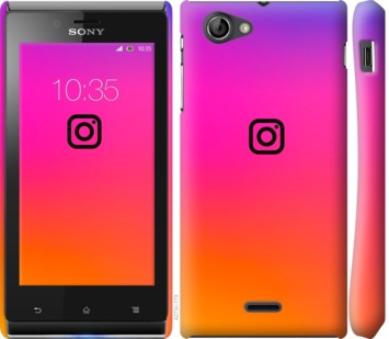 

Чехол Instagram для Sony Xperia J ST26i 730871
