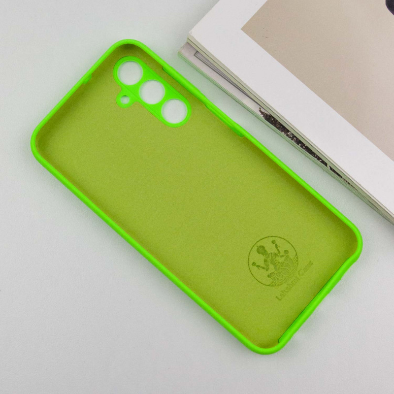 Чехол Silicone Cover Lakshmi Full Camera (AA) для Samsung Galaxy A25 5G (Салатовый / Neon Green) в магазине vchehle.ua