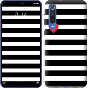

Чохол Чорно-білі смуги на Xiaomi Mi 9 SE 765122