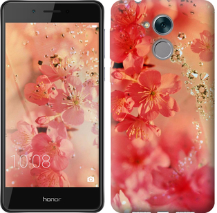 

Чехол Розовые цветы для Huawei Honor 6C Pro 650315