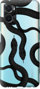 Чехол Змеи для Oppo A76