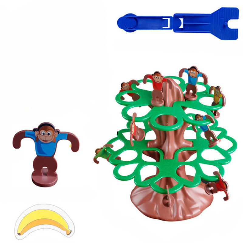 Купити Настільна інтерактивна гра Ummi 707-31 Jumping Monkeys Game (Brown / Green) на vchehle.ua