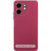 Чехол TPU GETMAN Liquid Silk Full Camera для Motorola Moto G05 / E15 4G (Бордовый / Marsala)