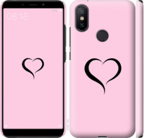 Чехол Сердце 1 для Xiaomi Mi A2