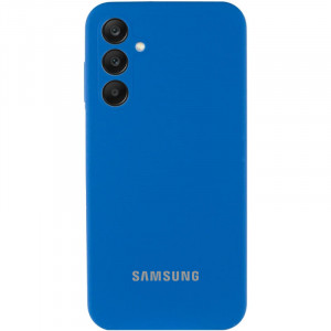 Чехол Silicone Cover Lakshmi Full Camera (AAA) with Logo для Samsung Galaxy S24 FE