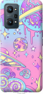 Чехол Розовая галактика для Realme GT Neo 2