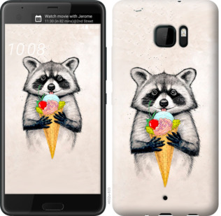 

Чехол Енотик с мороженым для HTC U Ultra 801039