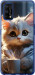 Чохол White cat на Realme 7 Pro