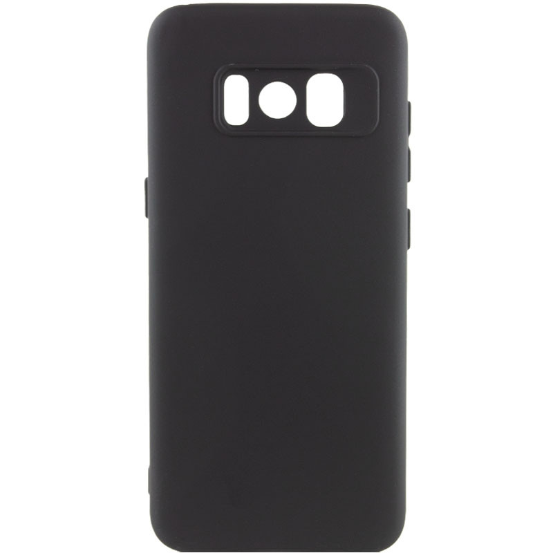 Чехол Silicone Cover Lakshmi Full Camera (A) для Samsung G950 Galaxy S8 (Черный / Black)