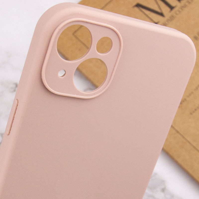 Замовити Чохол Silicone Case Full Camera Protective (AA) NO LOGO на Apple iPhone 14 (6.1") (Рожевий / Pink Sand) на vchehle.ua