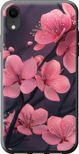Чехол Пурпурная сакура для iPhone XR