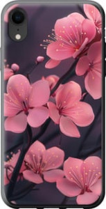 Чехол Пурпурная сакура для iPhone XR