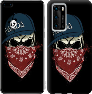 

Чохол Череп в кепці на Huawei P40 932994