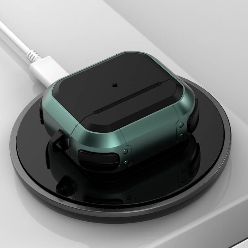 Замовити Футляр протиударний  Black ed. для навушників Airpods 4 (Apple Green) на vchehle.ua