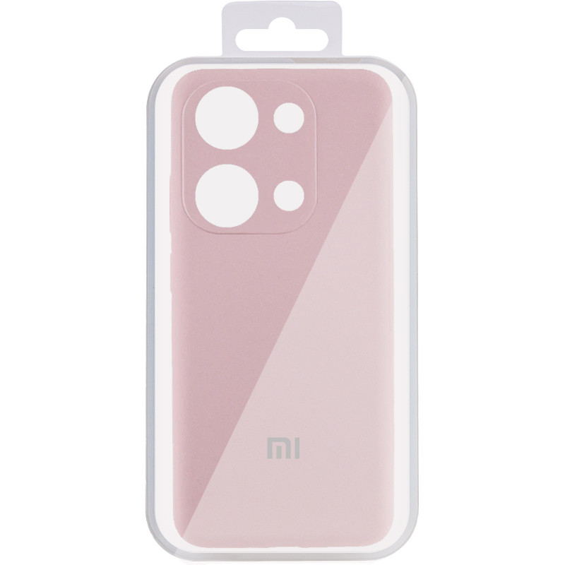 Фото Чехол Silicone Cover Lakshmi Full Camera (AA) with logo для Xiaomi Poco X6 Pro (Розовый / Pink Sand) в магазине vchehle.ua