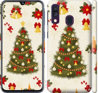 

Чехол Новогодняя елка для Samsung Galaxy A40 2019 A405F 759844
