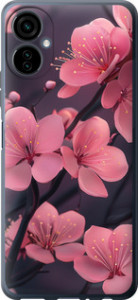 Чохол Пурпурна сакура на Tecno Camon 19 Neo CH6i