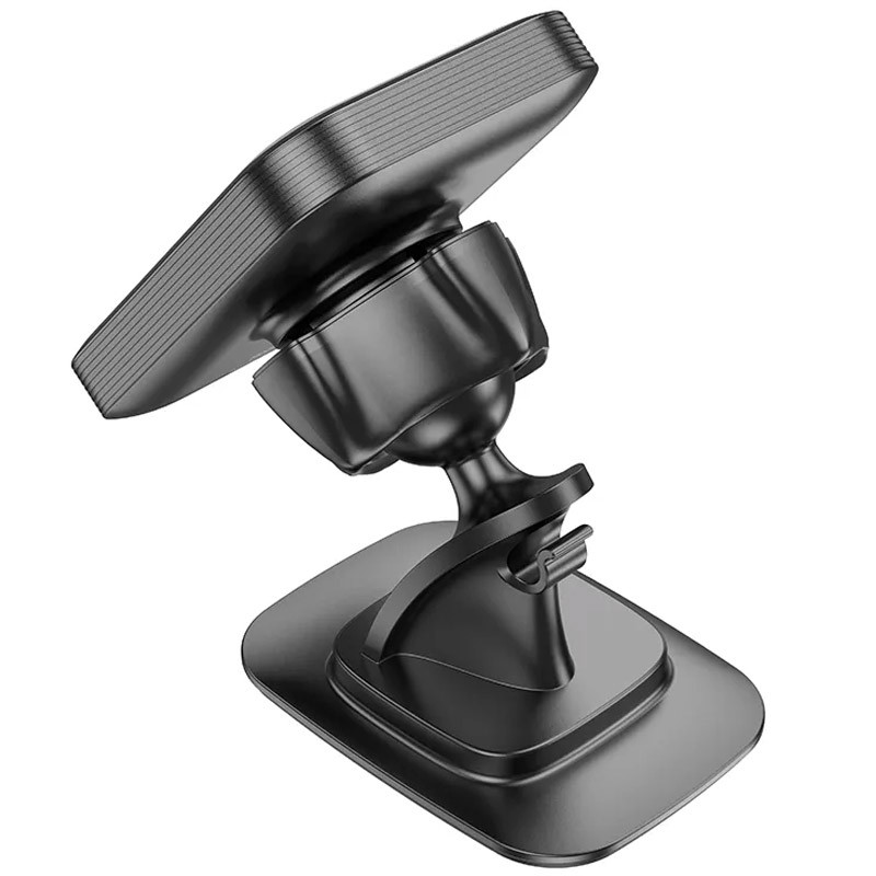Фото Уценка Автодержатель Hoco H25 Climber (center console) (Вскрытая упаковка / Black / Gray) в магазине vchehle.ua