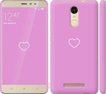 

Чехол Сердце 2 для Xiaomi Redmi Note 3 912370