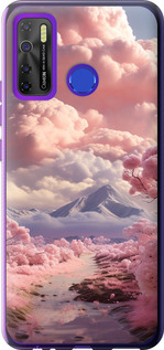 

Чехол Розовые облака для Tecno Camon 15 1644679