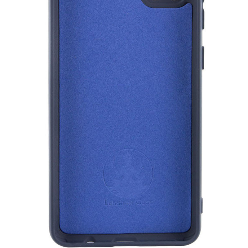 Фото Чехол Silicone Cover Lakshmi Full Camera (AA) для Xiaomi 12T / 12T Pro (Синий / Midnight Blue) на vchehle.ua