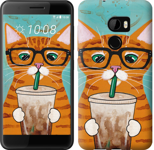 

Чохол Зеленоокий кіт в окулярах на HTC One X10 625189