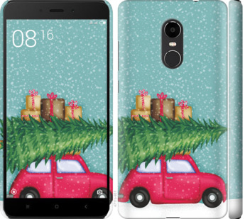 

Чехол Машина с подарками для Xiaomi Redmi Note 4X 867615