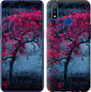 

Чохол Дерево з яскравими листям на Realme 3 Pro 922236