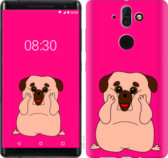 

Чехол Весёлый мопс для Nokia 8 Sirocco 928715