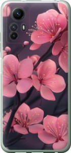 Чехол Пурпурная сакура для Xiaomi Redmi Note 12S