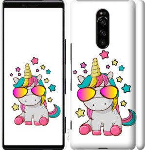 

Чохол Єдиноріг в окулярах на Sony Xperia XZ4 911729