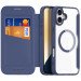 Чехол-книжка Dux Ducis Skin X Pro with Magnetic safe для Apple iPhone 16 (6.1") (Blue)