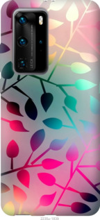 Чехол Листья для Huawei P40 Pro Plus