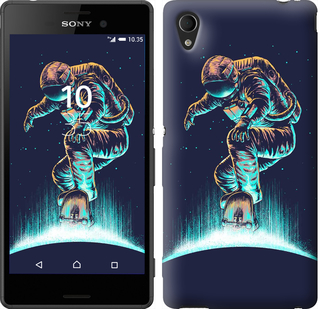 

Чехол Космонавт на скейтборде для Sony Xperia M4 Aqua E2312 591410